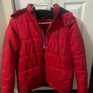 Red Tommy Hilfiger Winter Jacket